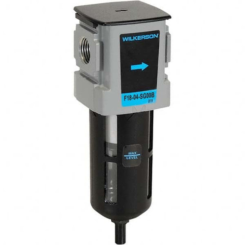 WILKERSON F18-04-SG00B GENERALPURPOSECOMPRESSEDAIRFILTER:1/2"NP