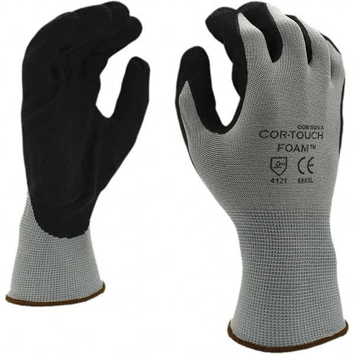 CORDOVA 6893XL SIZE XL (10) NITRILE COATED NYLON WORK G