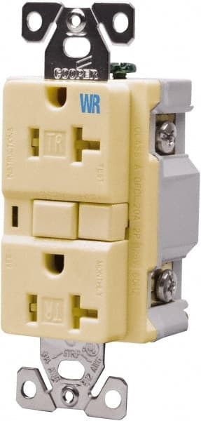 COOPER WIRING TRSGFNL20V 1 PHASE, 5-20R NEMA, 125 VAC, 20 AMP, SE