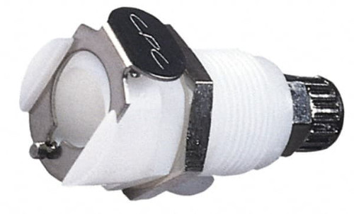 CPC COLDER PRODUCTS PLCD12004NA 1/4" OD, ACETAL PUSH-TO-CONNECT FEMALE C