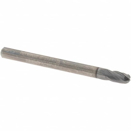 OSG 414-1250-BN08 BALL END MILL,SINGLE END,1/8",CARBIDE