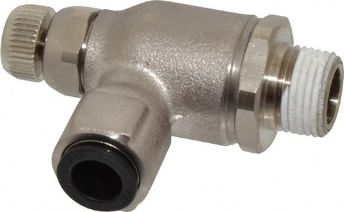 LEGRIS 7105 60 18 3/8" TUBE OD X 3/8" NPT METAL FLOW CONTR