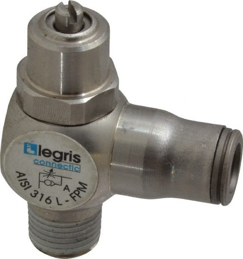 LEGRIS 7835 56 11 1/8 FLOW CONTROL ELBOW VALVE