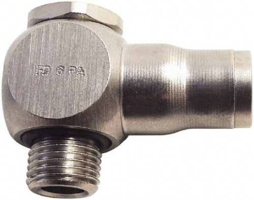 LEGRIS 3618 08 10 8MM OUTSIDE DIAM, 1/8 BSPP, NICKEL PLATE