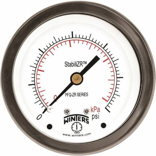 WINTERS PFQ910ZR HEAVY DUTY FILLED GAUGE 2.5,4"