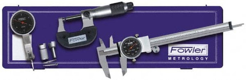 FOWLER 52-229-770 9 PIECE, 0" TO 0.03" MEASURING RANGE, 0-