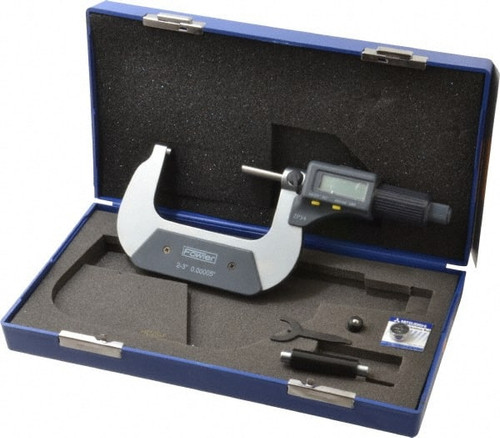 FOWLER 54-860-003-1 ELECTRONICOUTSIDEMICROMETER:3"MAX,SOLIDC