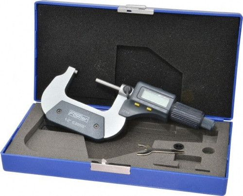 FOWLER 54-860-002-1 ELECTRONICOUTSIDEMICROMETER:2"MAX,SOLIDC