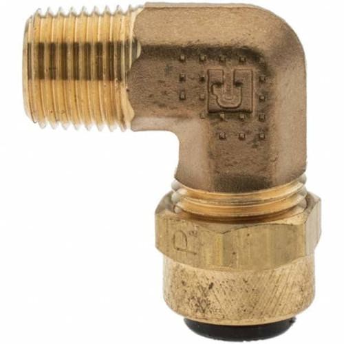PARKER 11438 COMPRESSION TUBE MALE ELBOW: 1/8-27" THR