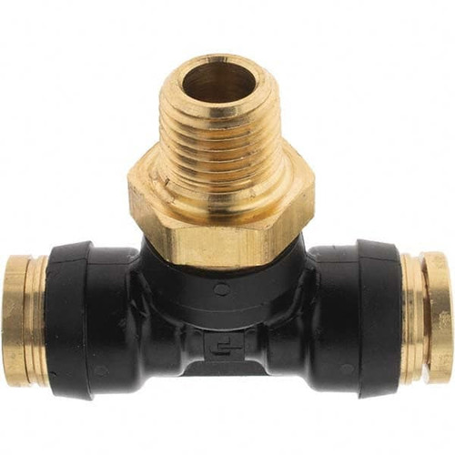 PARKER PF-00077 PUSH-TO-CONNECT TUBE TO MALE & TUBE TO M