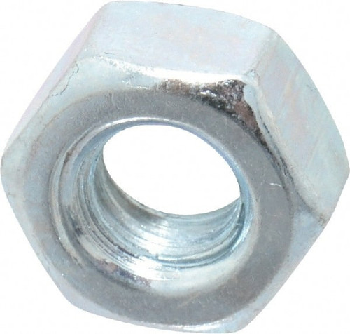VALUE COLLECTION FHXN025CZ-LB10 1/4-20 UNC STEEL RIGHT HAND HEX NUT