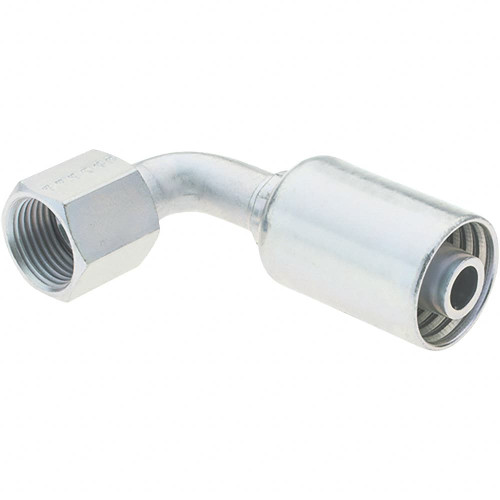 PARKER PP-00380 HYDRAULIC HOSE FEMALE JIC SWIVEL 90 &DEG