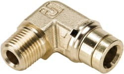 PARKER 169PTCNS-5/32-2 FITTING,5/32",BRASS,PUSH-TO-CONNECT