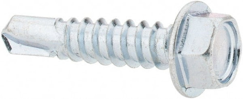 VALUE COLLECTION TEKS0120100CZ #12, HEX WASHER HEAD, HEX DRIVE, 1" LENG
