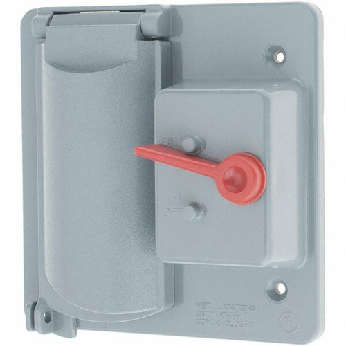LEVITON WP2V-GY STEEL BOXES