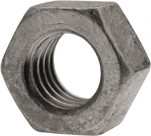 VALUE COLLECTION FHXN044CG 7/16-14 UNC STEEL RIGHT HAND HEX NUT