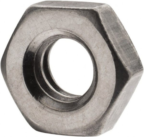 VALUE COLLECTION LHJN025CP 1/4-20 UNC STEEL LEFT HAND HEX JAM NUT