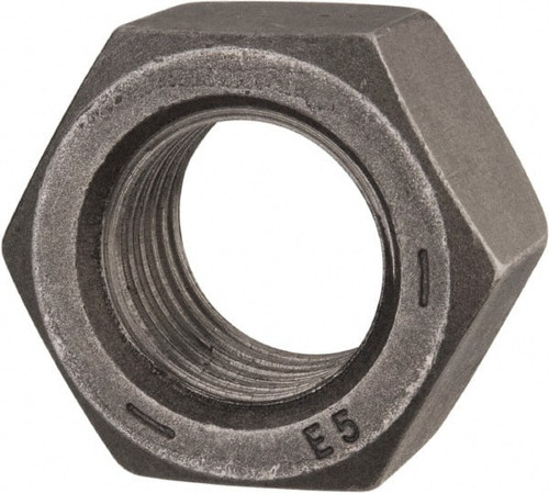 VALUE COLLECTION LHHN125CP 1-1/4 - 7 UNC STEEL LEFT HAND HEX NUT