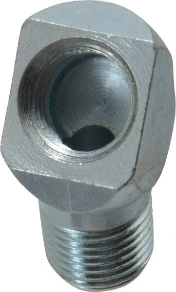 PROLUBE ADPS451-8M1-8F5 45&DEG; HEAD ANGLE, 1/8-27 NPT STEEL GRE
