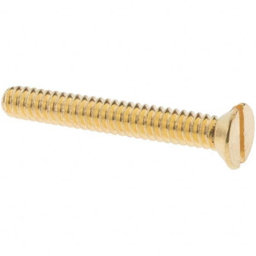 VALUE COLLECTION 90649 MACHINE SCREW: #6-32 X 1", FLAT HEAD, SL