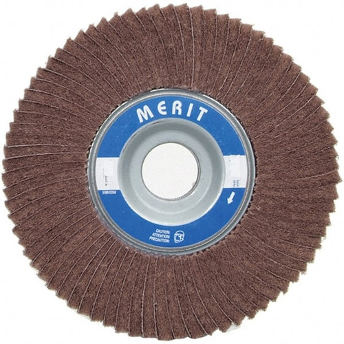 MERIT ABRASIVES 08834126009 6 X 2" 80 GRIT CERAMIC UNMOUNTED FLAP WH
