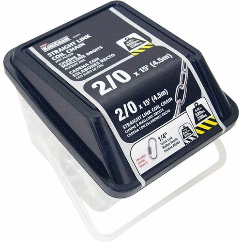 MIBRO GROUP 519171 WELDEDCHAIN;TRADESIZE:#2/0;LINKTYPE:STRA