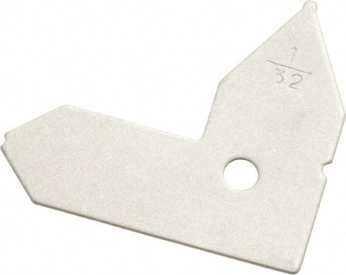 VALUE COLLECTION 615-4802 1/32 INCH RADIUS GAGE