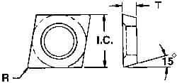 EVEREDE TOOL 04051 CERMET TURNING
