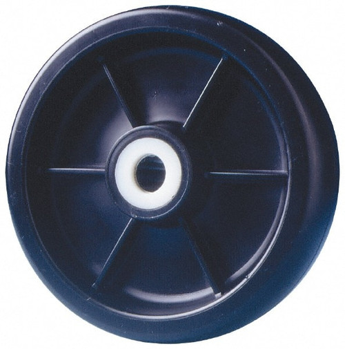 FAIRBANKS COMPANY 608-CC 8" DIAM X 2" WIDE, POLYOLEFIN CASTER WHE