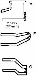 MILLER ELECTRIC 040209 SPOT WELDER TIPS & TONGS