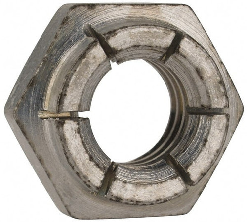 FLEX-LOC 21FK-616 3/8-16 UNC GRADE 2 HEAVY HEX LOCK NUT WI