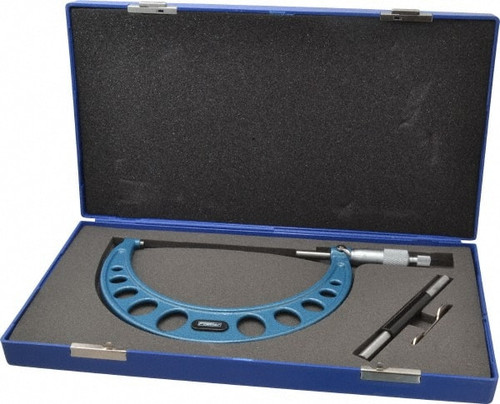 FOWLER 52-240-006-1 MECHANICALOUTSIDEMICROMETER:6"RANGE,0.00