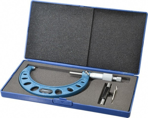 FOWLER 52-240-004-1 MECHANICALOUTSIDEMICROMETER:4"RANGE,0.00