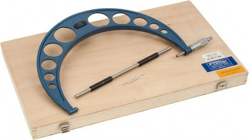 FOWLER 52-240-012-1 MECHANICALOUTSIDEMICROMETER:12"RANGE,0.0