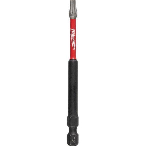 MILWAUKEE ELECTRIC TOOLS 48-32-4578 (6) 5PK 3-1/2" PWR BIT T20