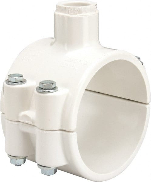 VALUE COLLECTION 466E-333 3 X 1/2" PVC PLASTIC PIPE CLAMP ON SADDL