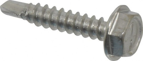 VALUE COLLECTION R55000126 #6, HEX WASHER HEAD, HEX DRIVE, 3/4" LEN