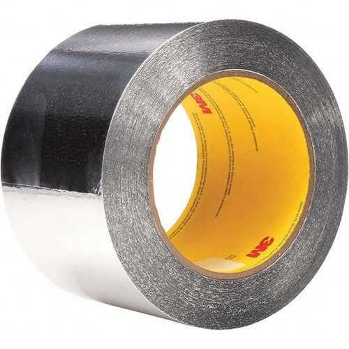 3M 7010379563 FOIL TAPE, 425, SILVER, 9 INCH W, 60 YD 