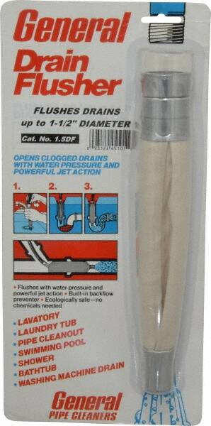 GENERAL PIPE CLEANERS 1.5DF WATER-PRESSURE FLUSH BAGS; FOR MAXIMUM P