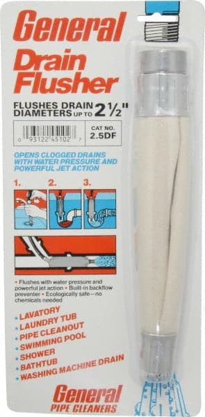 GENERAL PIPE CLEANERS 2.5DF WATER-PRESSURE FLUSH BAGS; FOR MINIMUM P