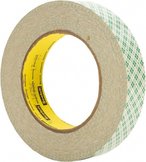 3M 7000049274 DOUBLE COATED TAPE, 410M, NATURAL, 10 IN