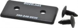 80/20 INC. 2045 1-1/2" WIDE, 3" HIGH, OPEN SHELVING T-SL