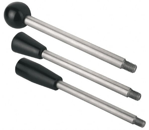 GIBRALTAR GLH-553-G M10X1.5 STEM, 1.18" KNOB DIAM, 0.47" SHA