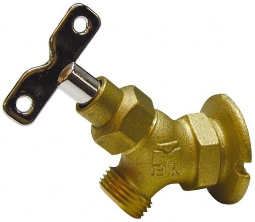 MUELLER INDUSTRIES 108-034HC 3/4" PIPE, BRASS COATED BRASS SILLCOCK W