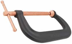 HARGRAVE 20486 C-CLAMP:10"MAXOPENING,5-3/8"THROATDEPTH,