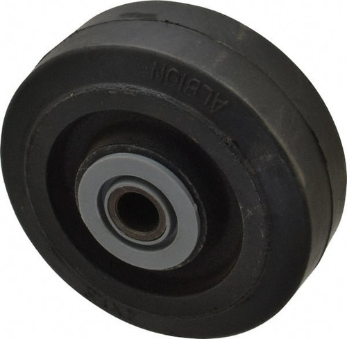 ALBION MR0410112 4" DIAM X 1-1/2" WIDE, SOLID RUBBER CAST