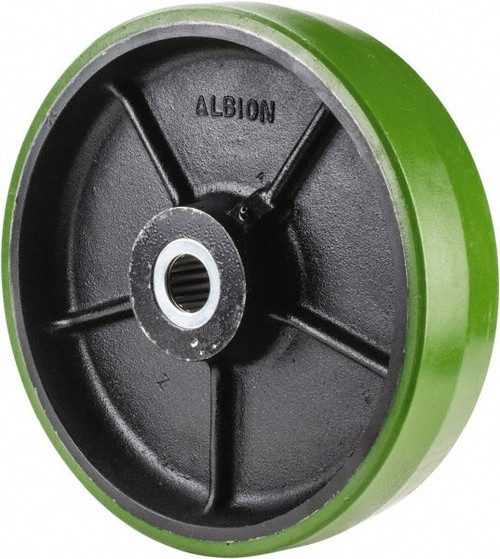 ALBION PY1250120 12" DIAM X 3" WIDE, POLYURETHANE CASTER 