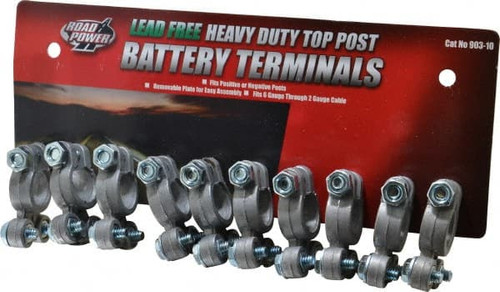 ROMEX (SOUTHWIRE REGISTERED TRADEMARK) 903-10 AUTOMOTIVE BATTERY TOP POST TERMINAL 10/