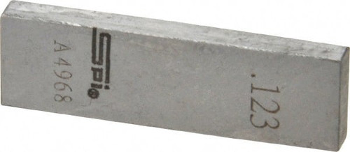 SPI 12-673-0 0.123" RECTANGULAR STEEL GAGE BLOCK