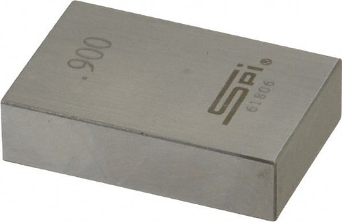 SPI 12-715-9 0.9" RECTANGULAR STEEL GAGE BLOCK